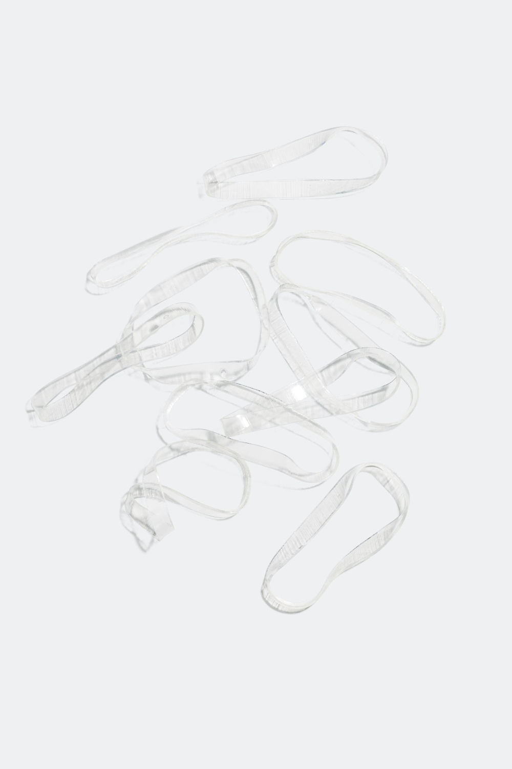 Hårelastikker, blanke 