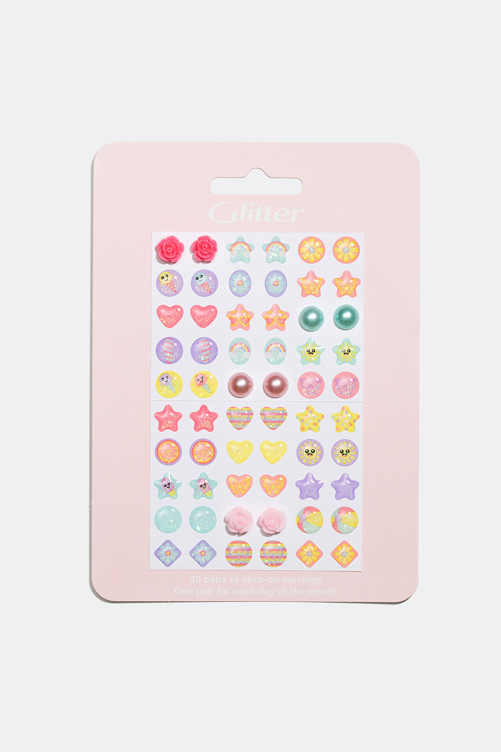  Øreringe, stickers 30-pak