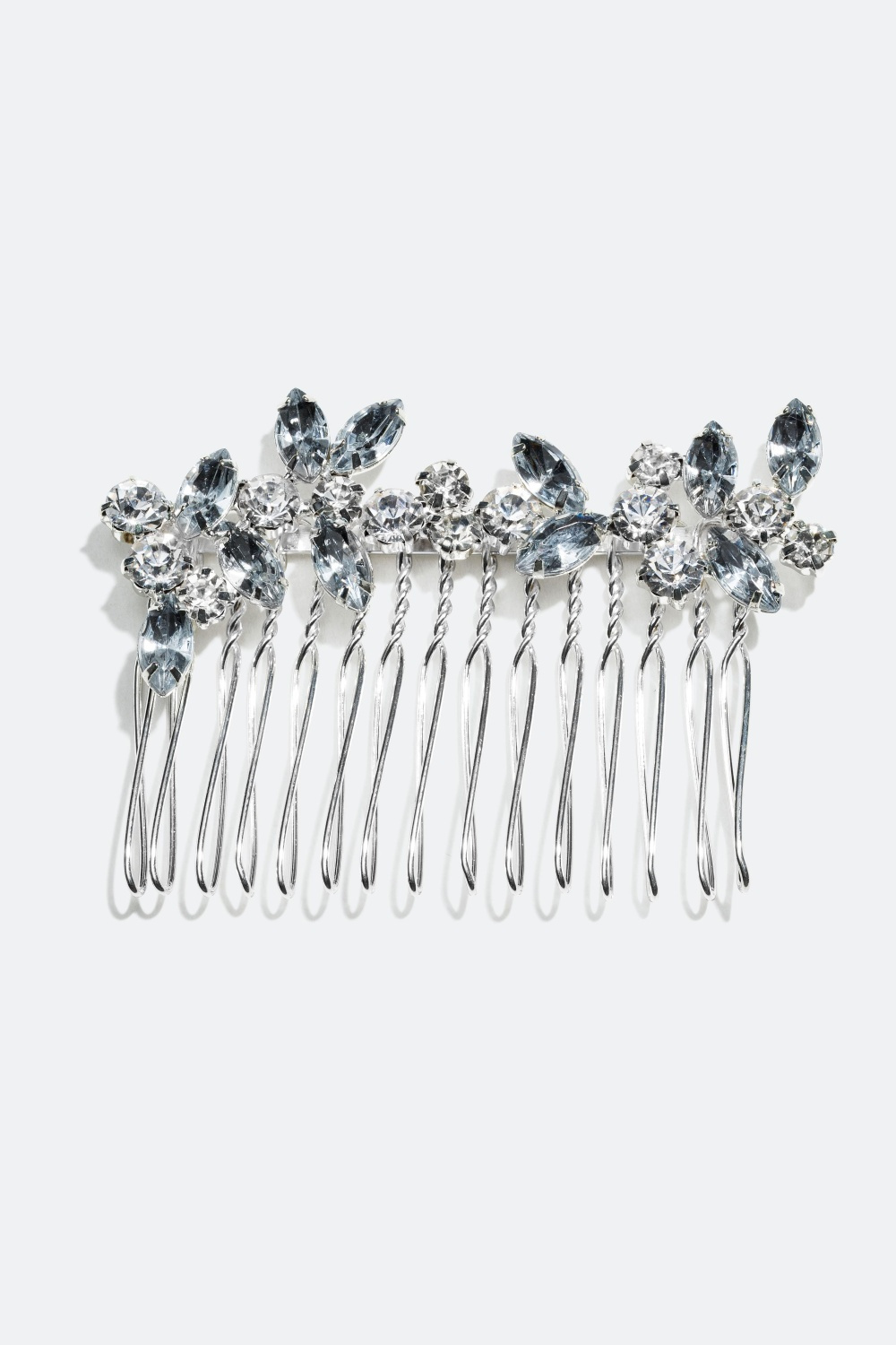 Hårkam med forskellige glassten