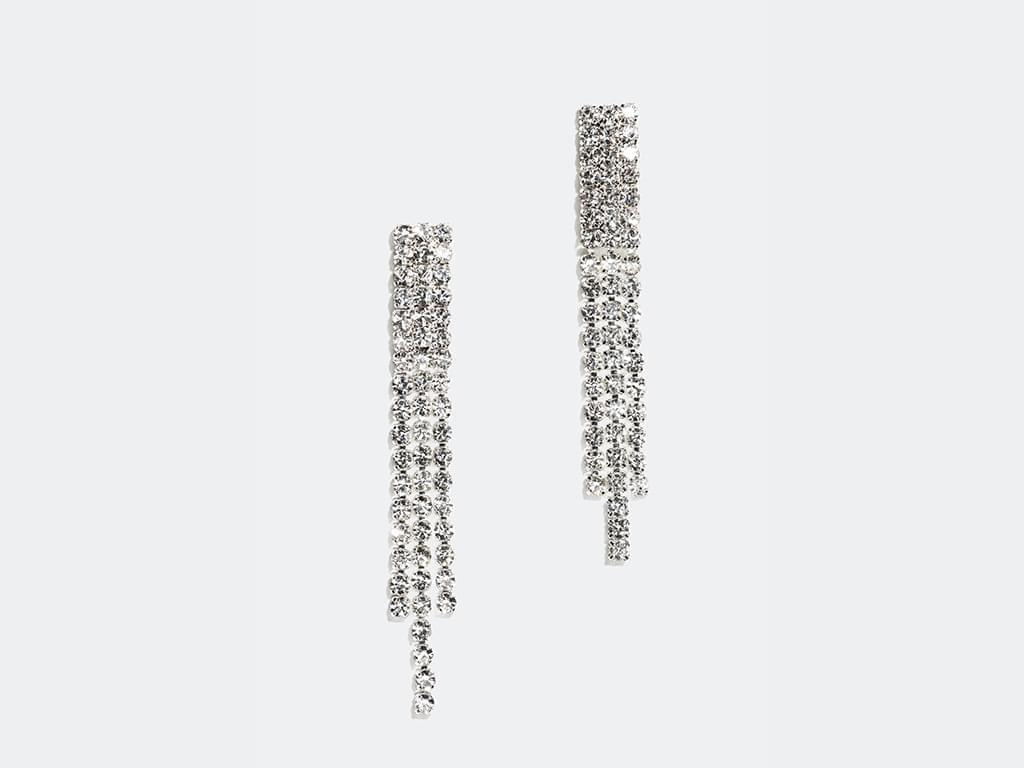 Øreringe med similisten i rækker