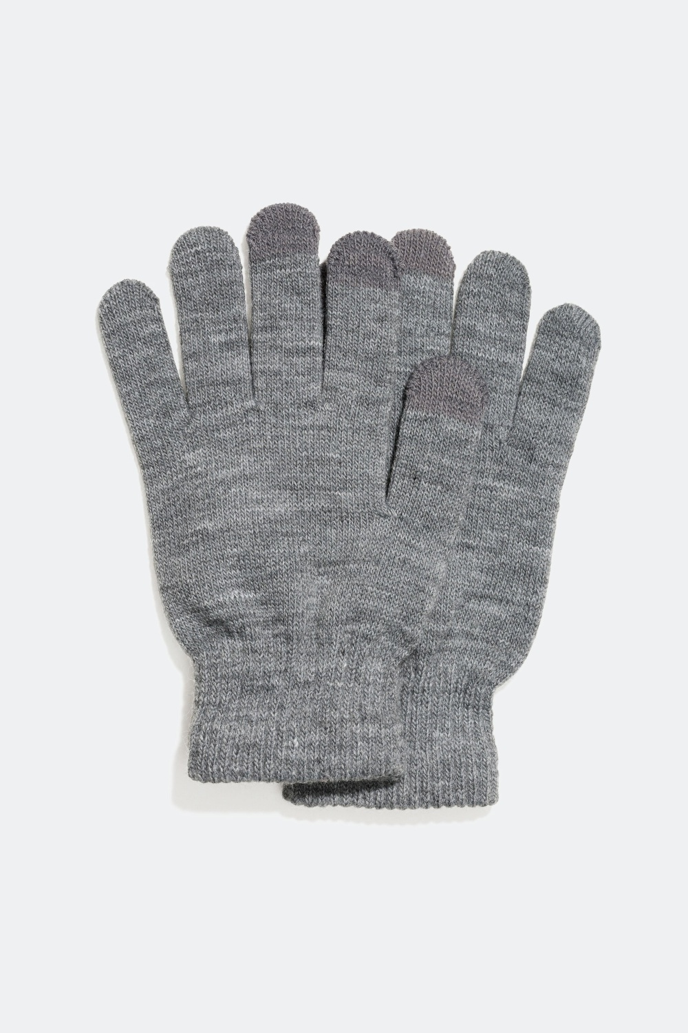 Grå handsker med touchfunktion