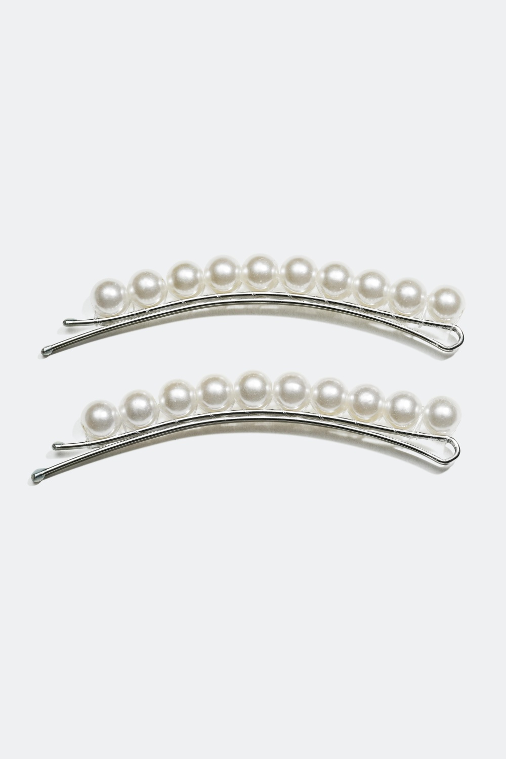Hårnåle med perler, 2-pack