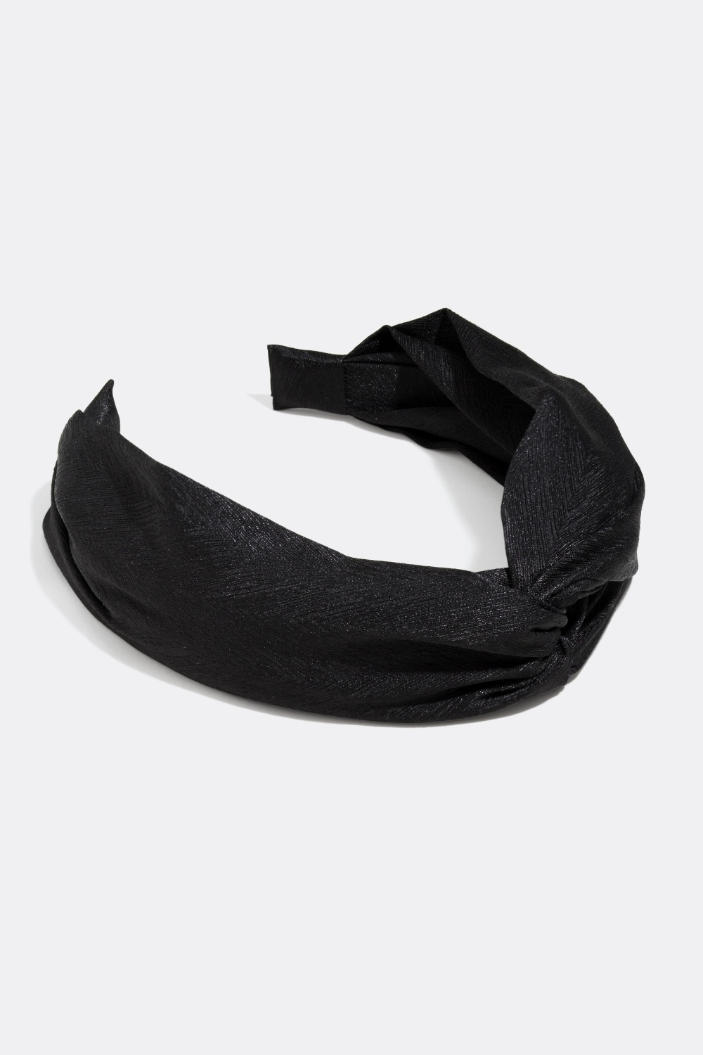 Hårbøjle, stof og knude