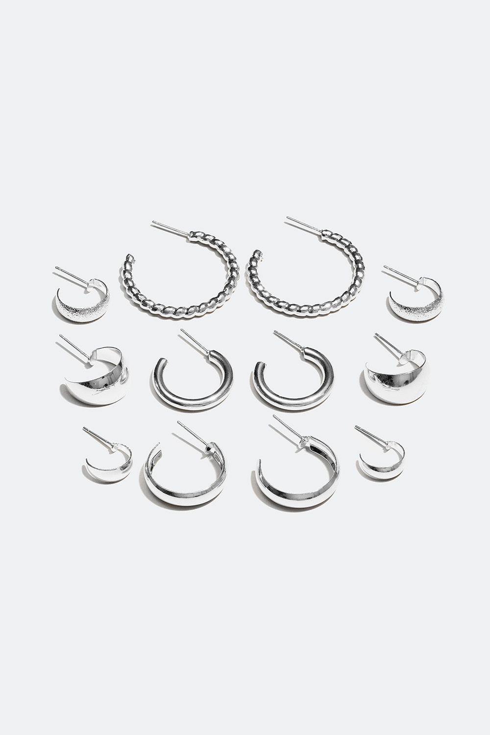 Creoler i forskellige størrelser og mønstre, 6-pak