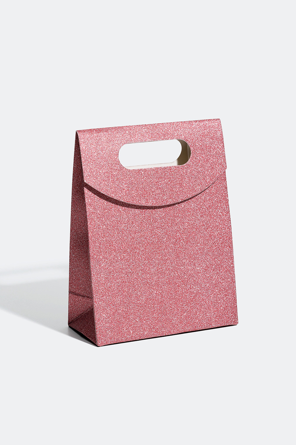 Gavepose med glitter i forskellige farver