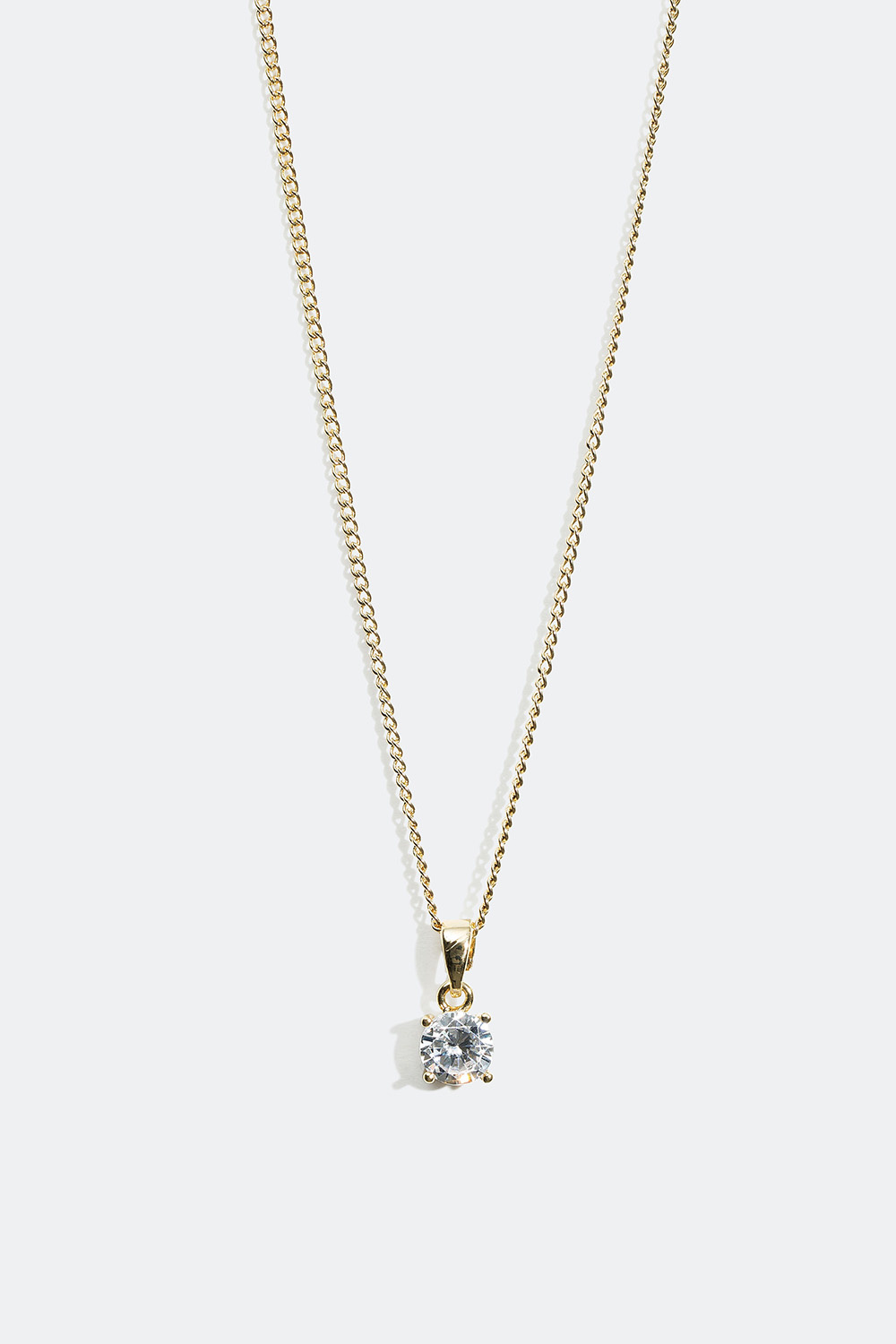 Halskæde med glassten 