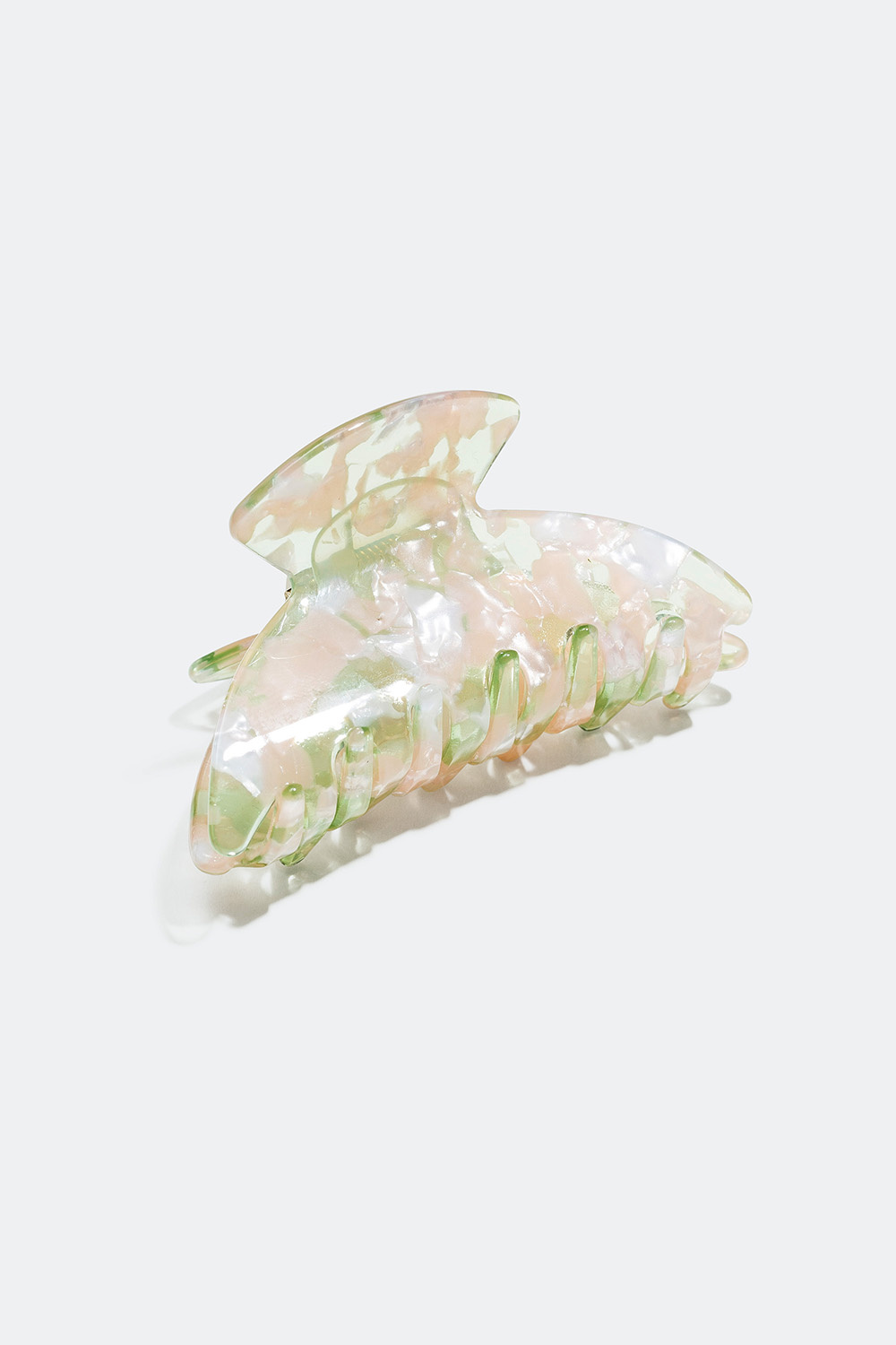 Lille meleret hårklemme i pastel