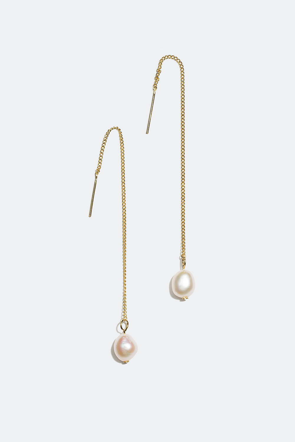 Kædeøreringe med plastperle