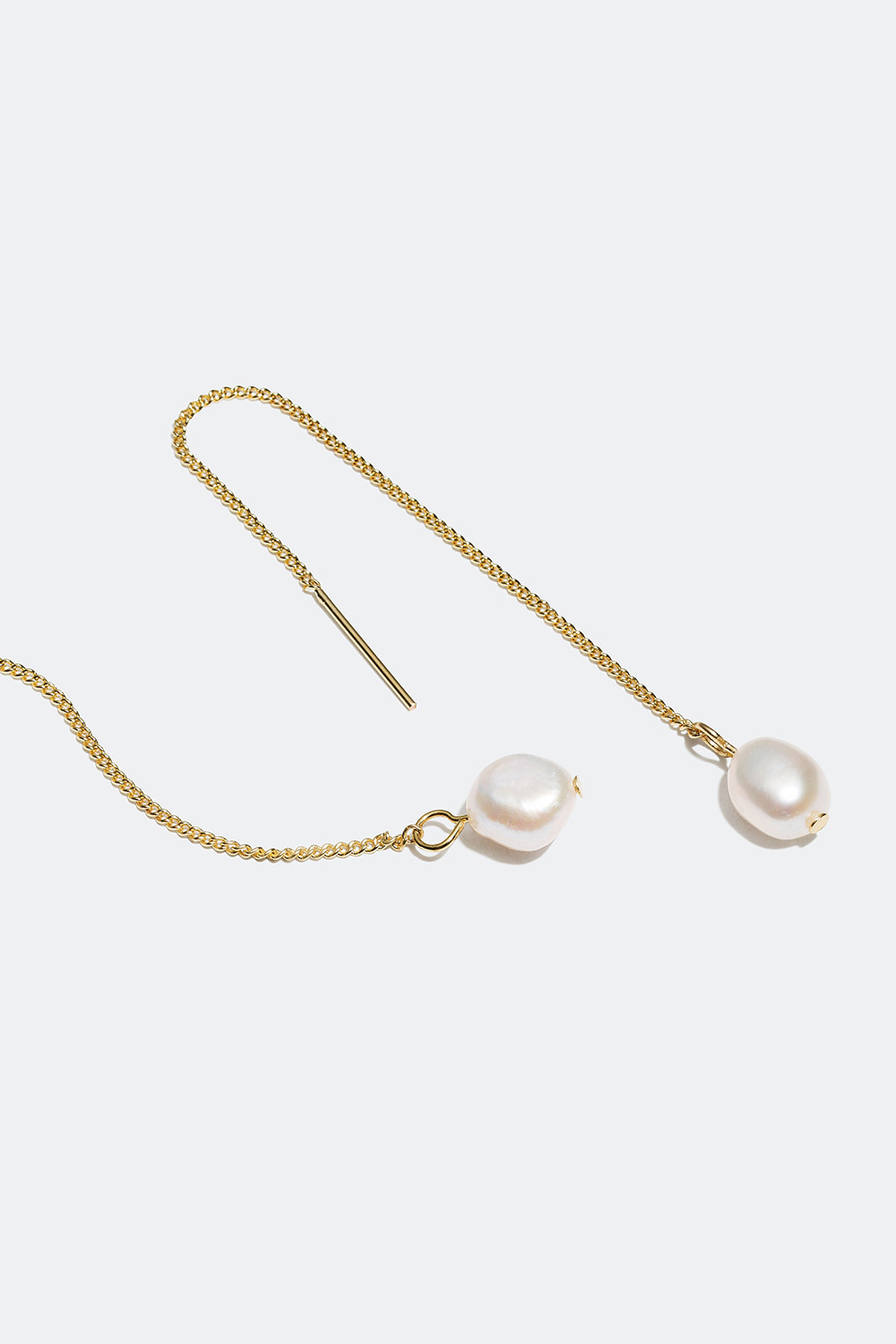 Kædeøreringe med plastperle