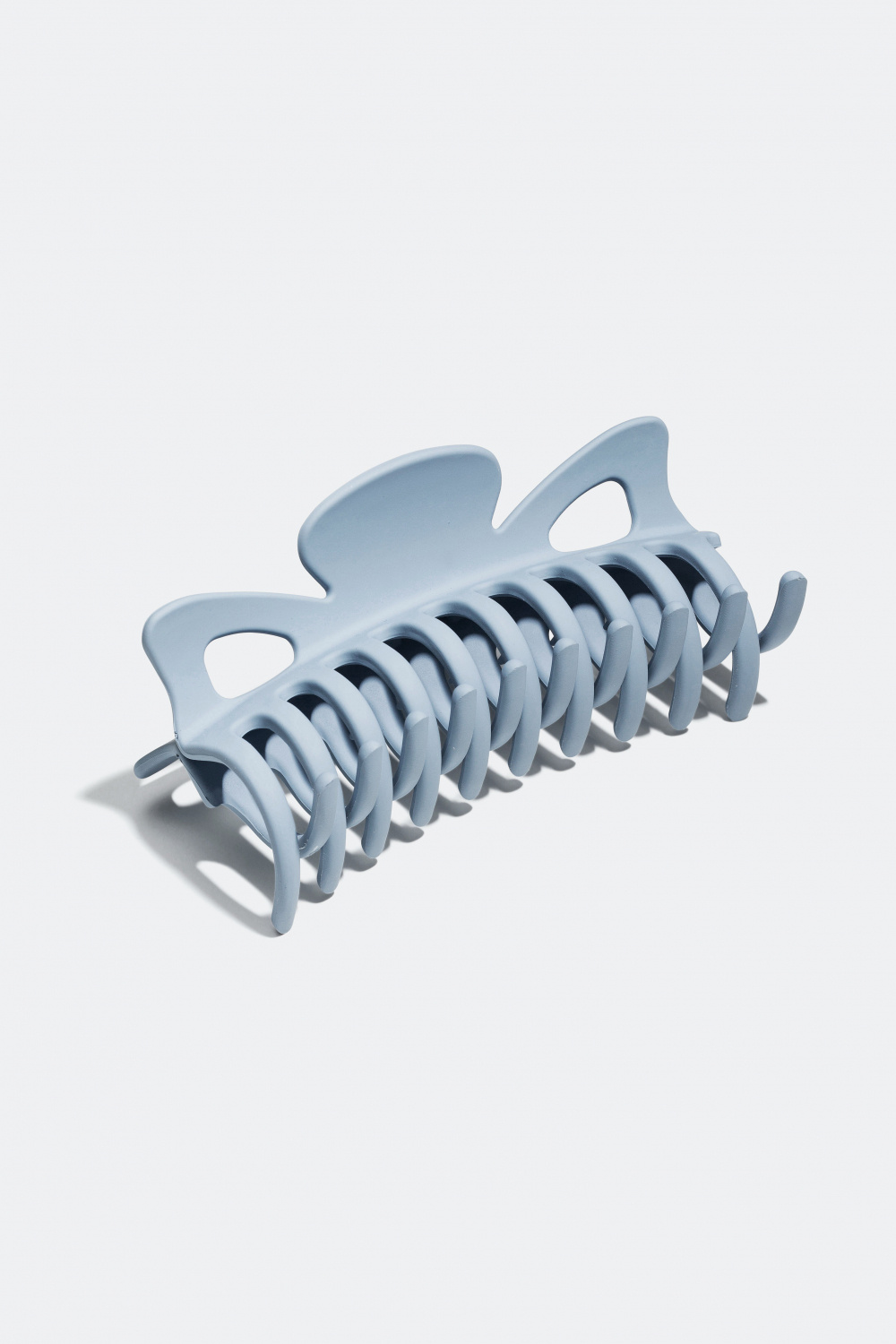 Stor hårklemme med mat overflade