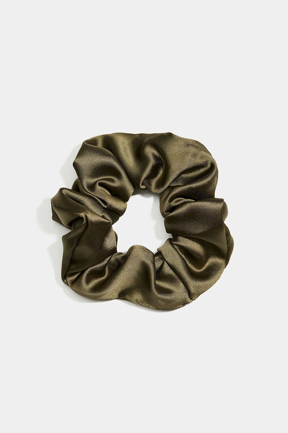 Mørkegrøn scrunchie