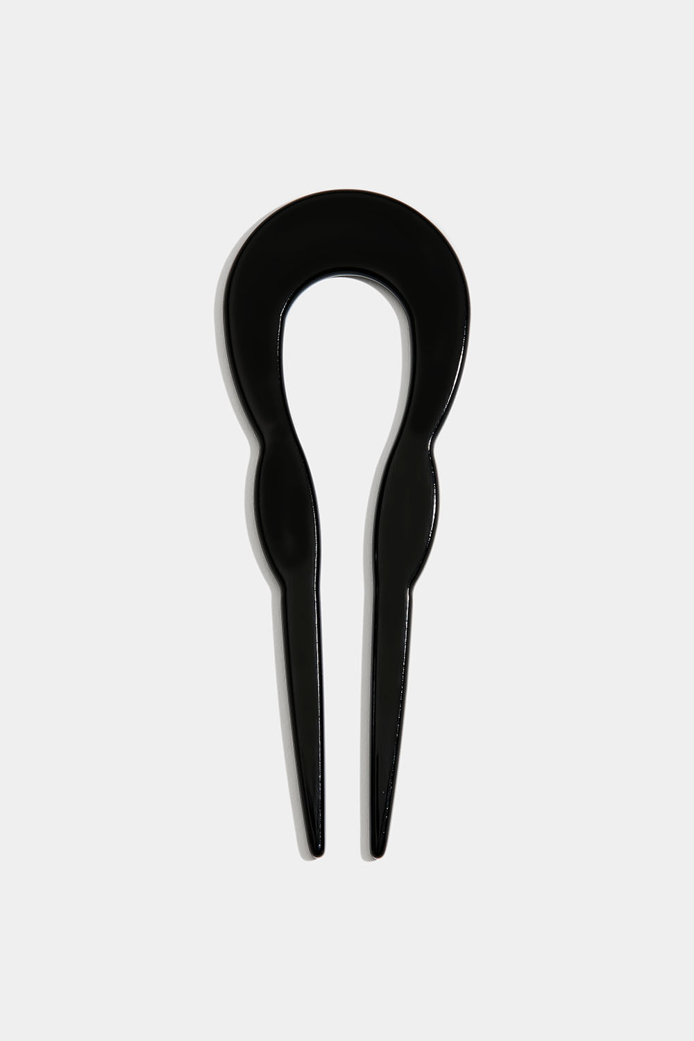 U-formet fransk hårnål, sort