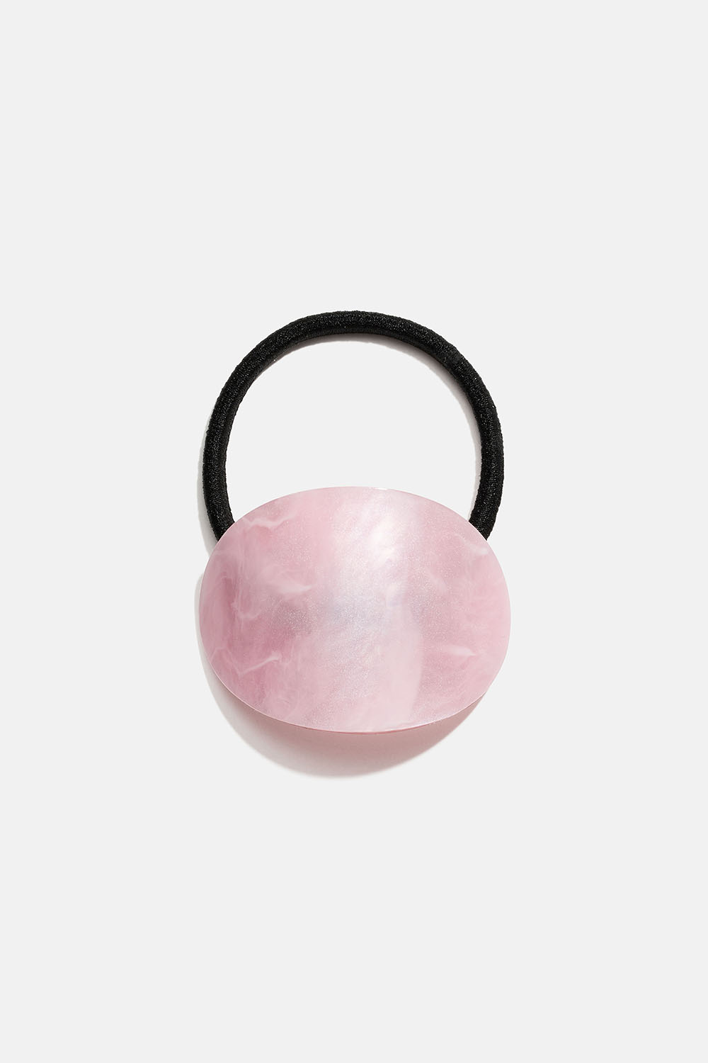 Hårbånd med rosameleret oval detalje