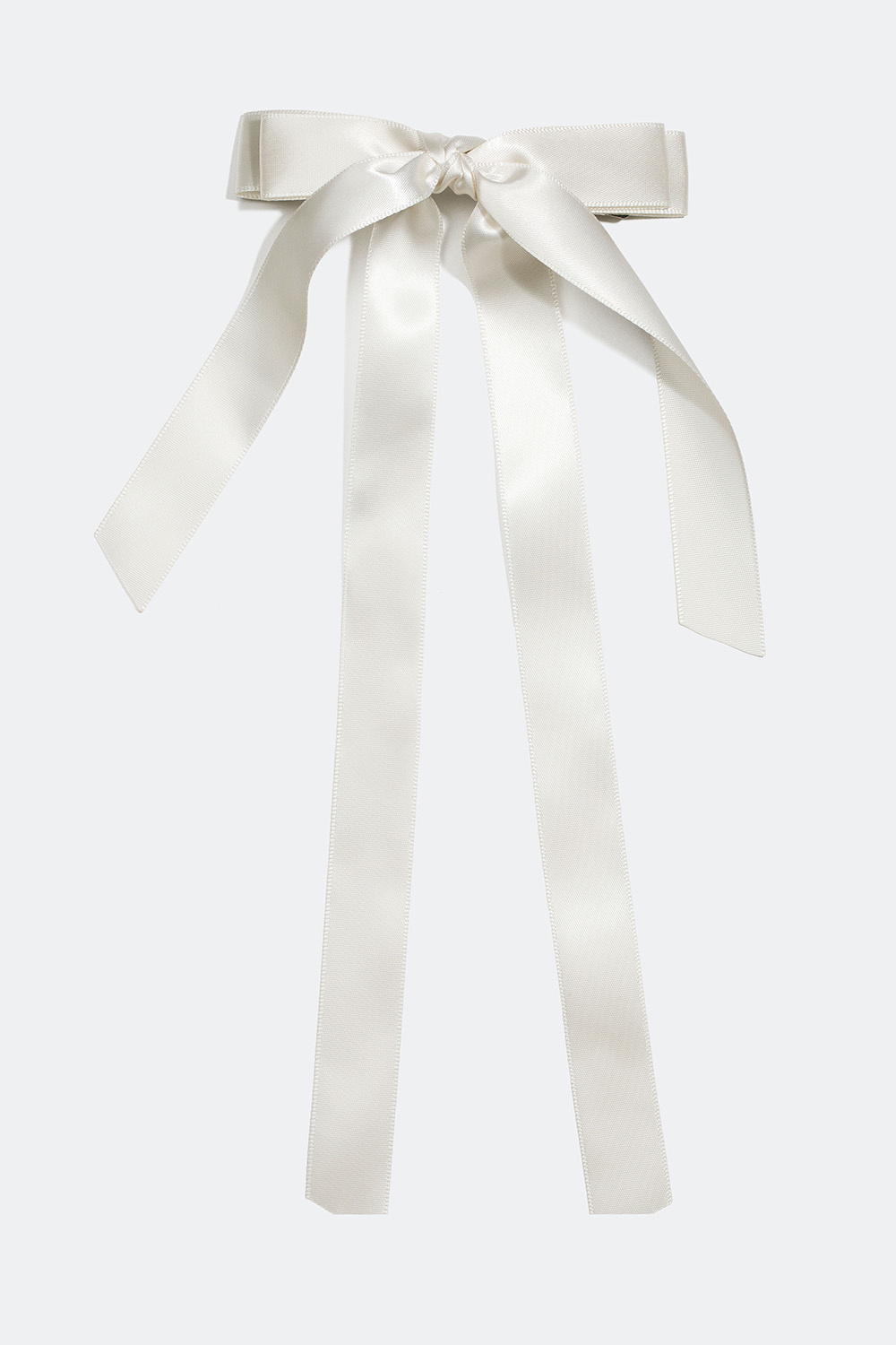 Hårspænde med hvid sløjfe