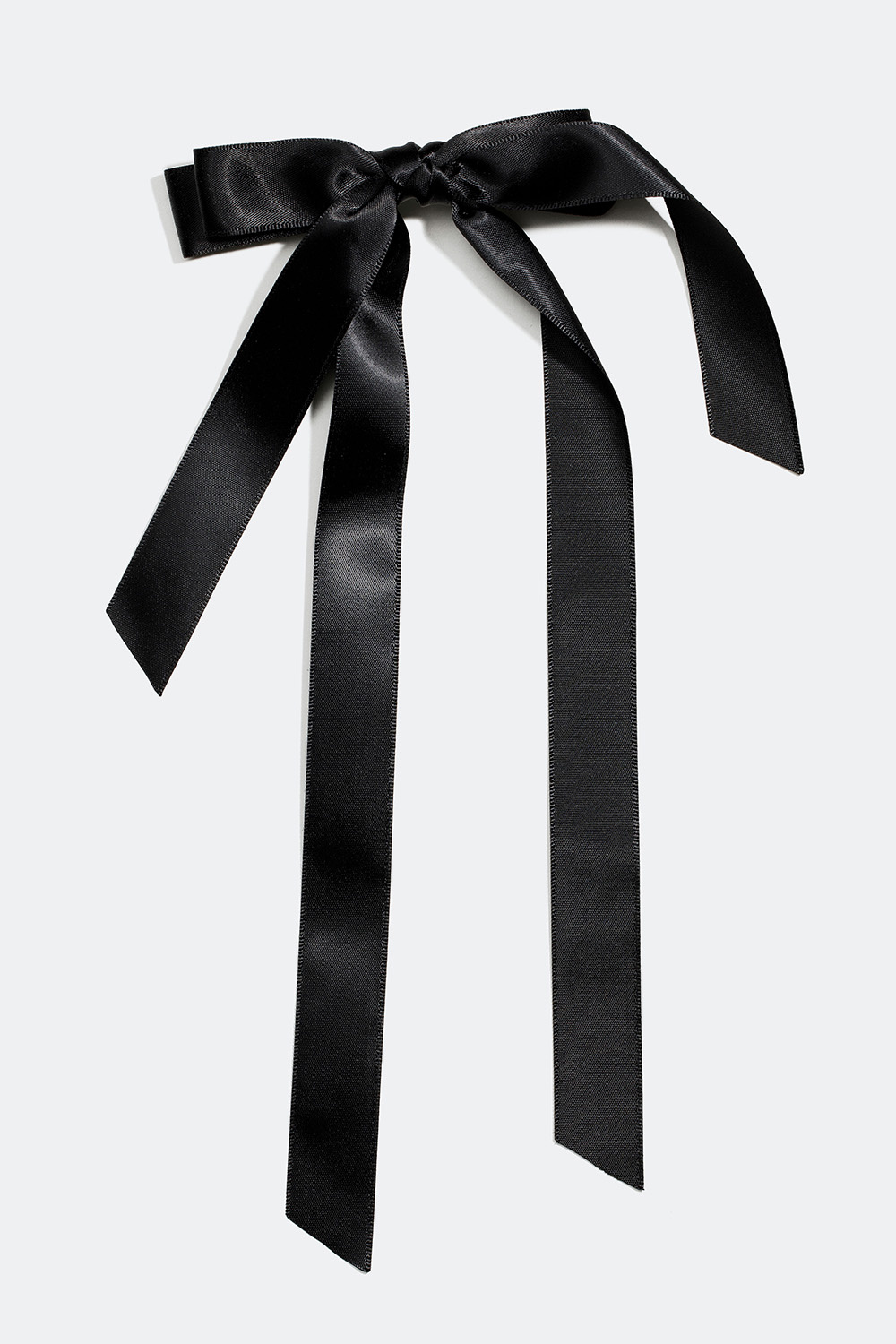 Hårspænde med sort sløjfe