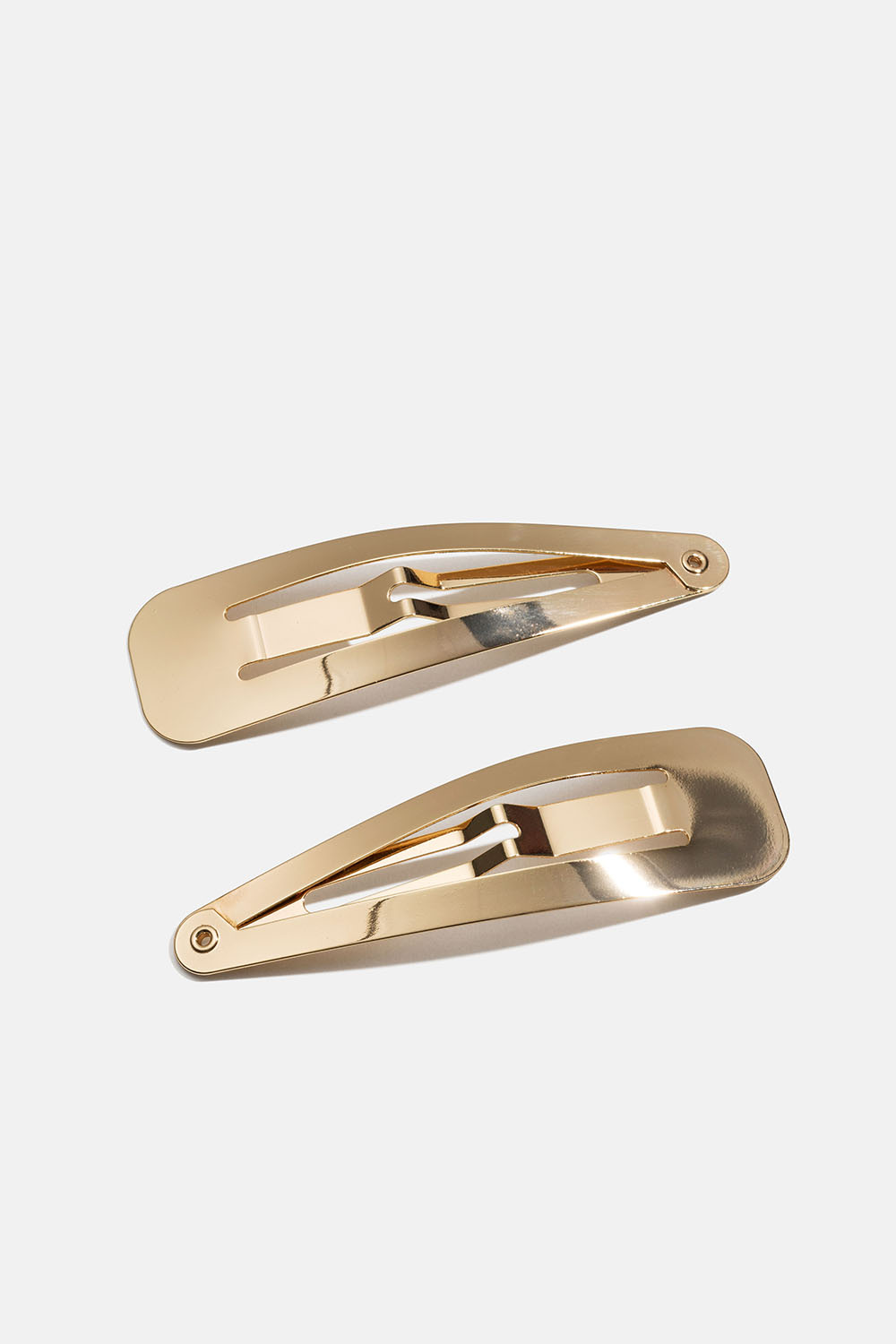 Knækspænder med guldfarve, 2-pak