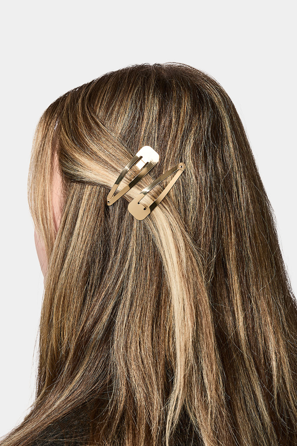 Knækspænder med guldfarve, 2-pak