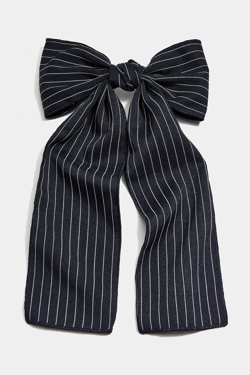 Hårspænde med nålestribet sløjfe