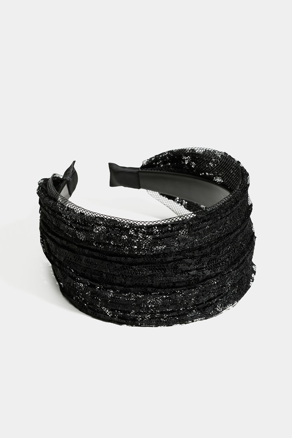 Bred tiara i sort blonde