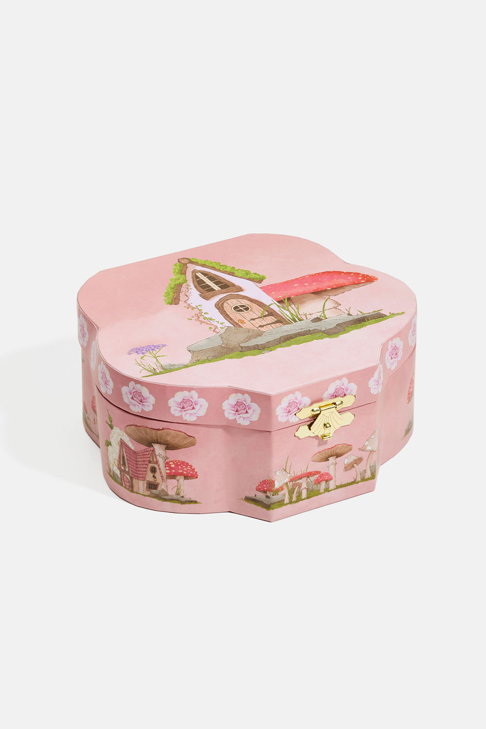 Smykkeskrin med skovmotiv