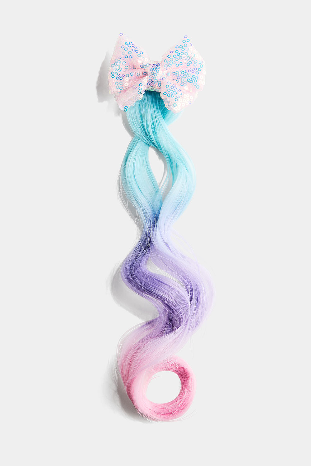 Farverigt hårspænde med sløjfe