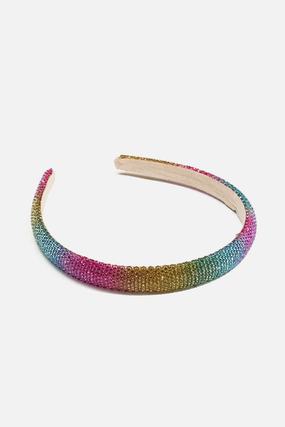 Hårbøjle til børn med similisten i regnbuens farver