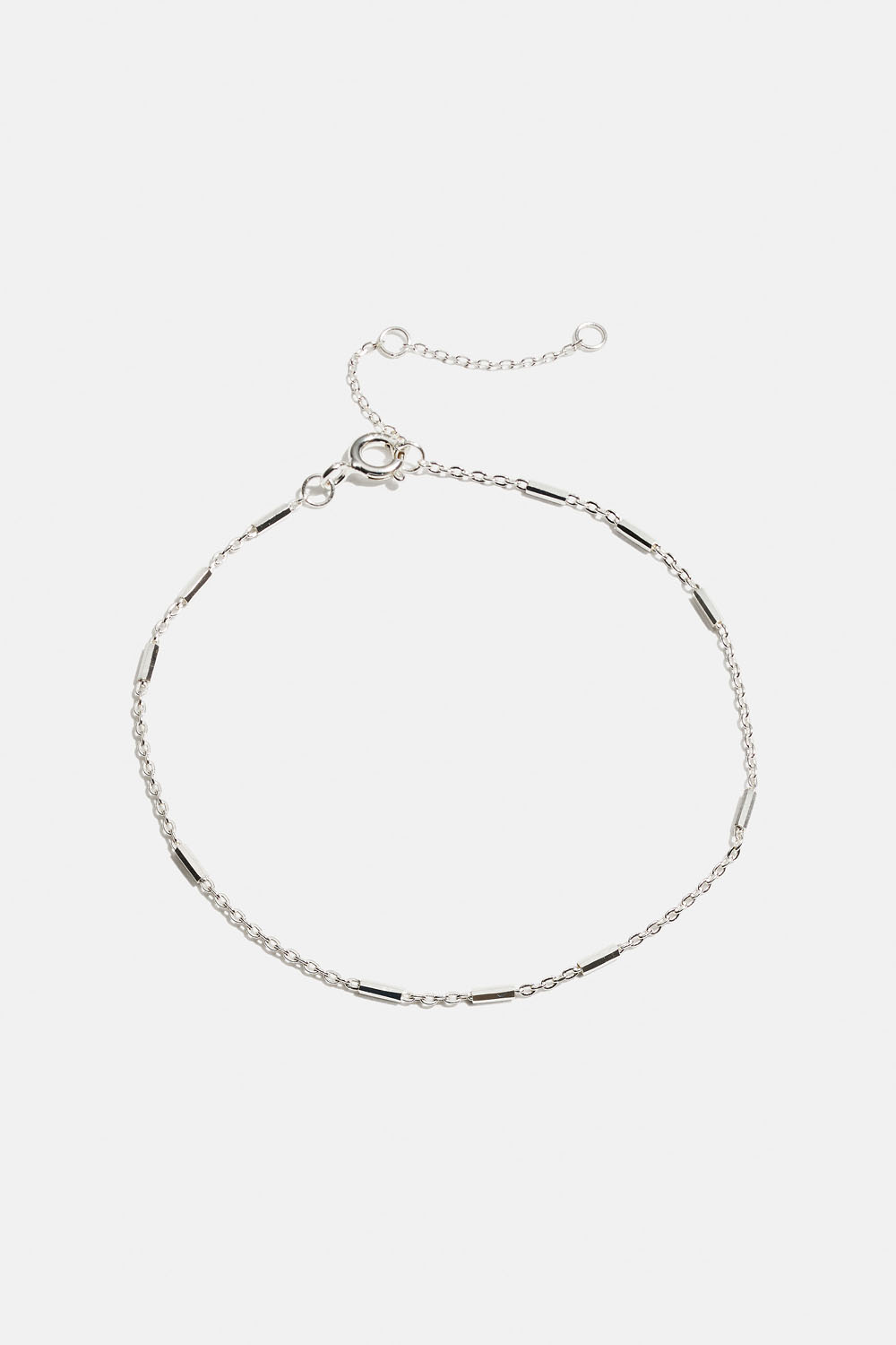 Armbånd i ægte sølv med små stave