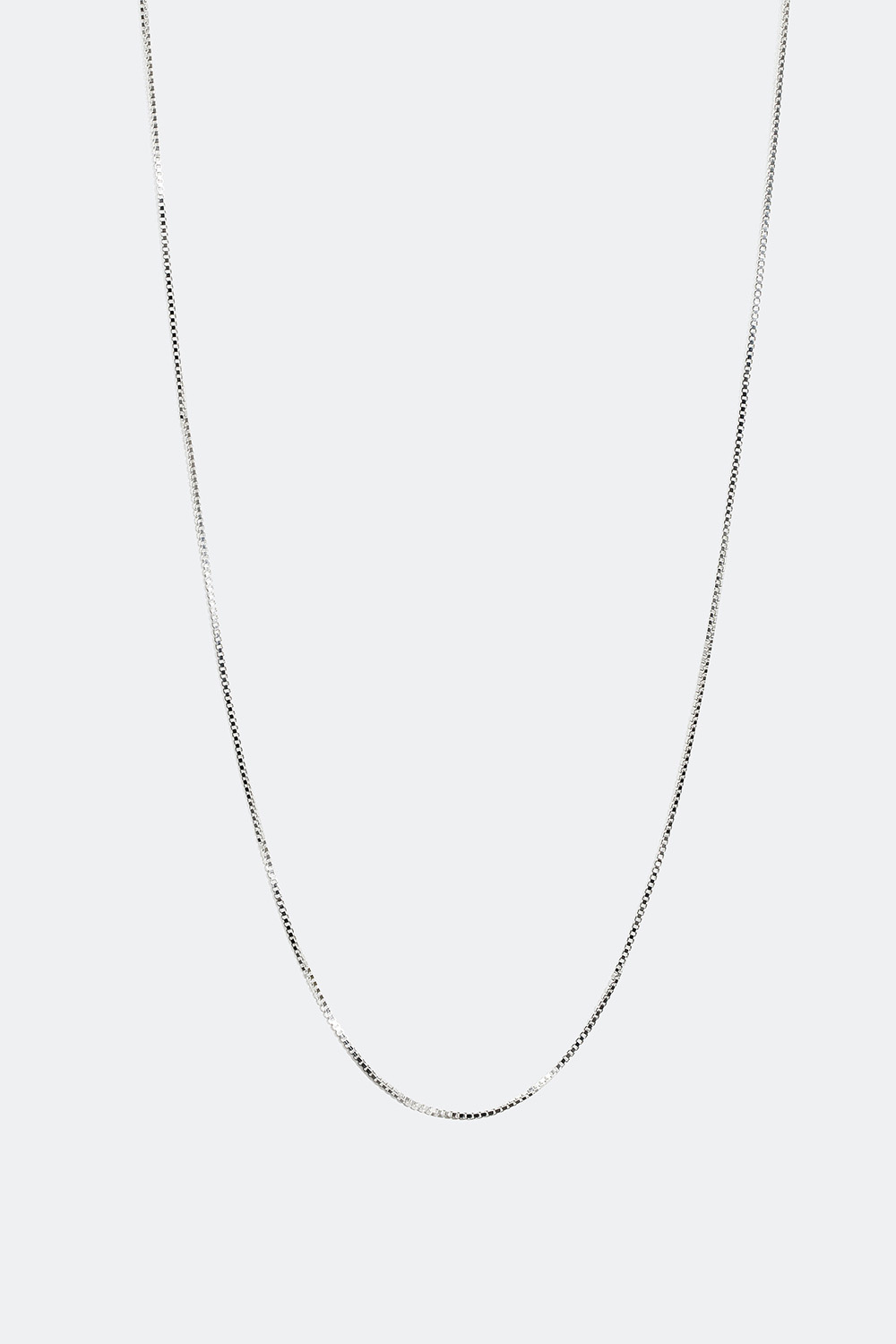 Veneziahalskæde i ægte sølv, 55 cm