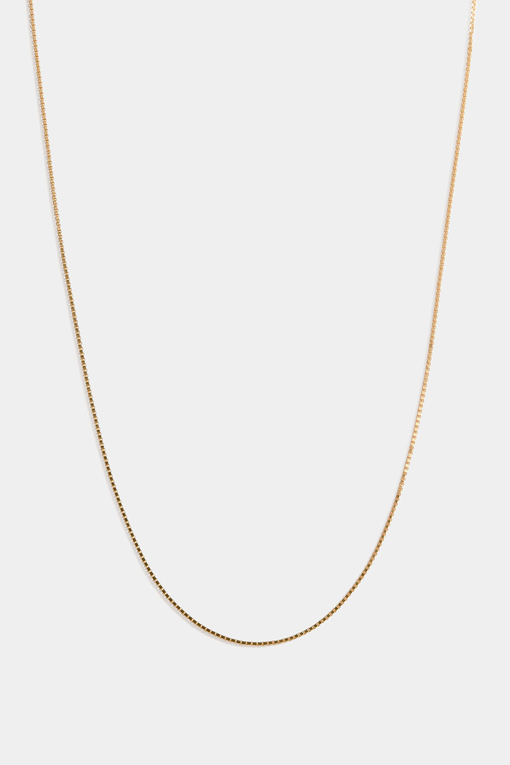 Veneziahalskæde i 18k forgyldt sterlingsølv, 36 cm