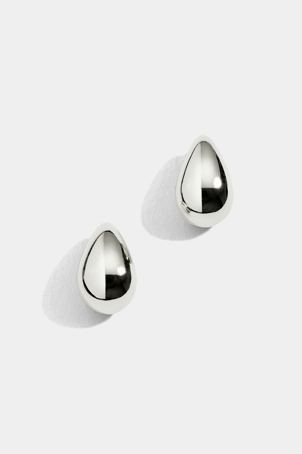 Større dråbeørering i ægte sølv